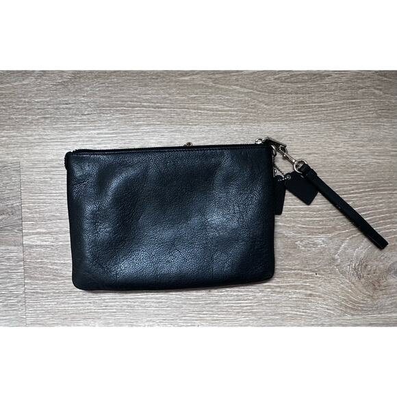 Coach|Clutch|Black w/Gold - Picture 4 of 12